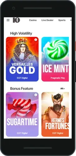 10Bet casino South Africa